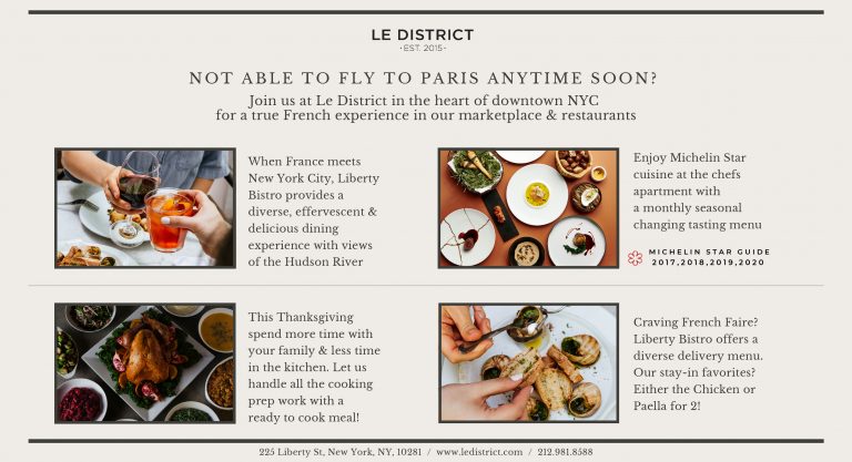 Musique live et Happy Hour sont de retour chez Le District à Manhattan