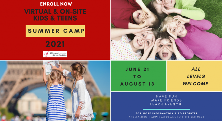 Camps d’été de l’Alliance française de Los Angeles : s’amuser dans un environnement francophone