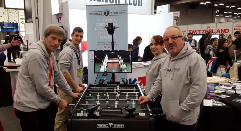 À SxSW, les Français de Foosball Society présentent le babyfoot du futur