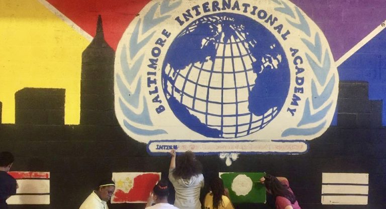La Baltimore International Academy (école publique à programme bilingue)