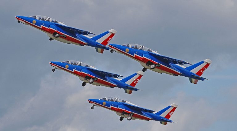 La Patrouille de France arrive en Floride