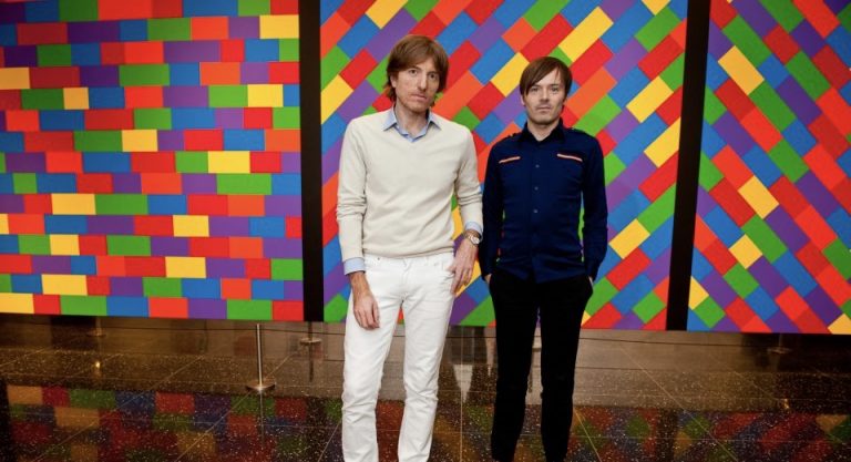 Le duo français Air de passage à New York