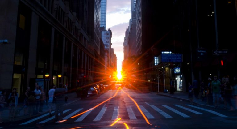 Quand le Manhattanhenge 2017 aura-t-il lieu ?