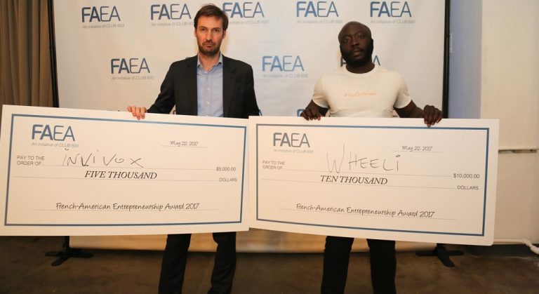 Le co-voiturage étudiant Wheeli plébiscité au French-American Entrepreneurship Award