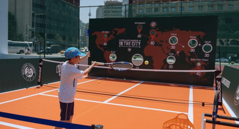 "Roland-Garros in the City" : la terre battue débarque à New York