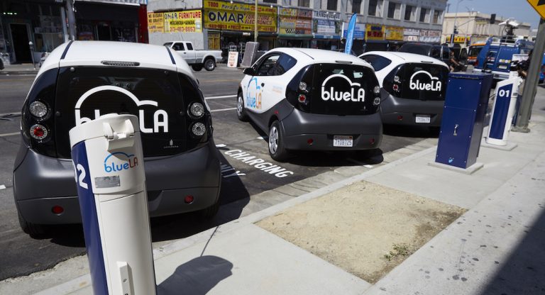 BlueLA, l’Autolib' californienne de Bolloré, démarre à Los Angeles