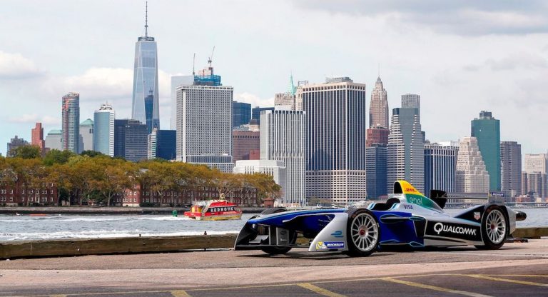 Le grand prix de Formule E débarque à New York