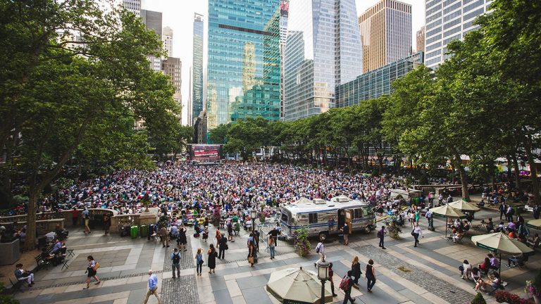 Où voir des films en plein air à New York ?