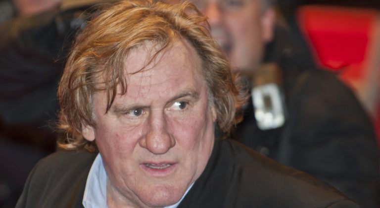 Gérard Depardieu vient présenter son livre à New York