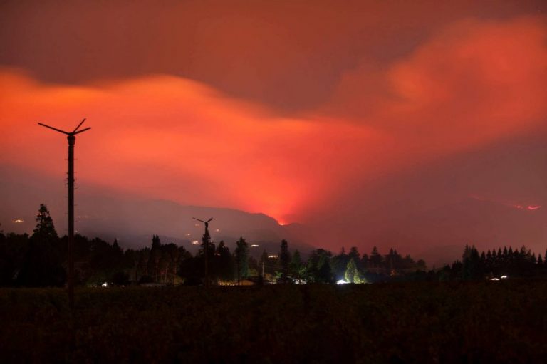 Dans le nord de la Californie, des Français en proie aux incendies