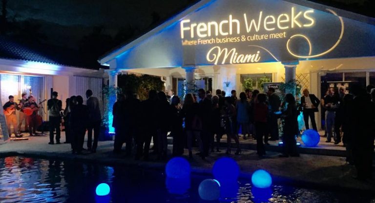 Cocktail de lancement des French Weeks Miami le 26 octobre