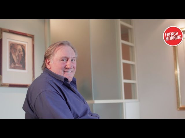 Gérard Depardieu: "Pour survivre, c'est mieux de faire sourire que de faire peur"