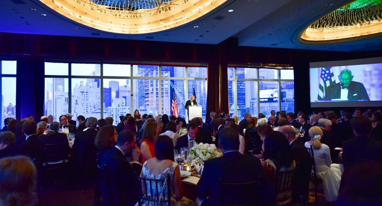 Gala et remise de prix pour la French American Foundation à New York