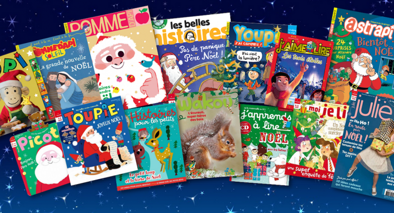 Pour Noël, optez pour un cadeau intelligent: un abonnement à un magazine éducatif