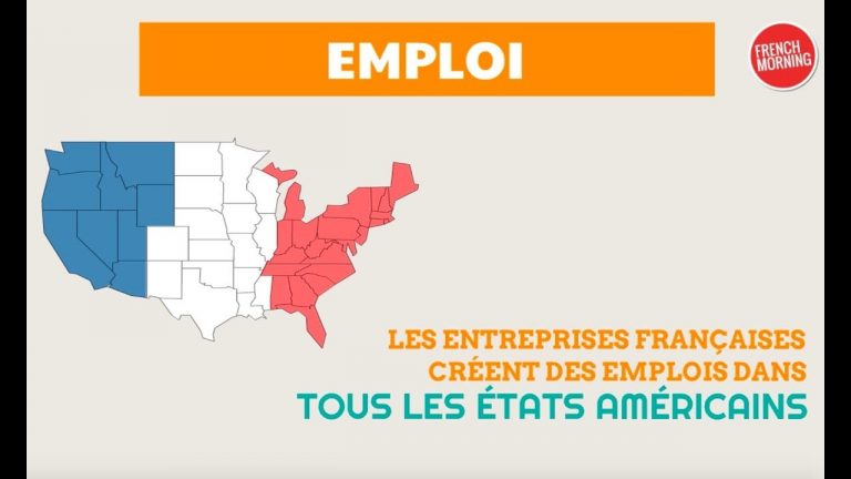 Infographie : la présence économique française aux Etats-Unis