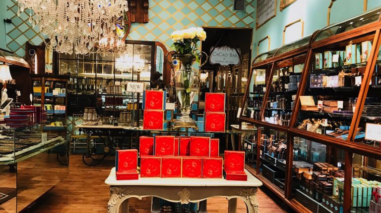 Chez MarieBelle, un vrai chocolat show