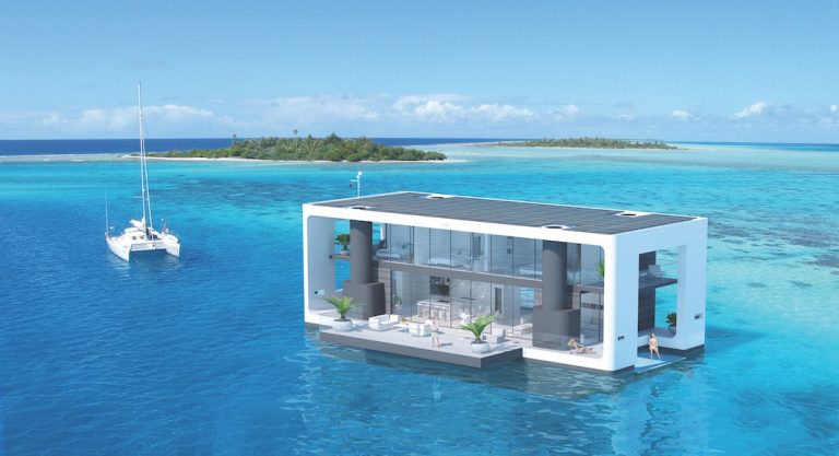 Arkup : deux Français font flotter des maisons à Miami