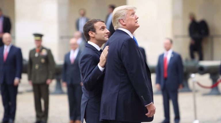 Donald Trump veut inviter Emmanuel Macron en visite d'Etat