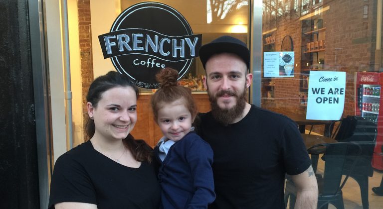 Frenchy Coffee existait sur les réseaux sociaux, il est maintenant ouvert à Harlem