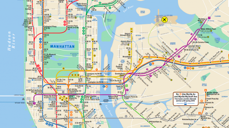 Pourquoi le subway ne traverse-t-il pas Central Park ?