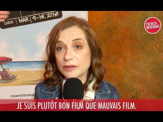 Cinéma ou théâtre ? Isabelle Huppert dans #SixInTheCity