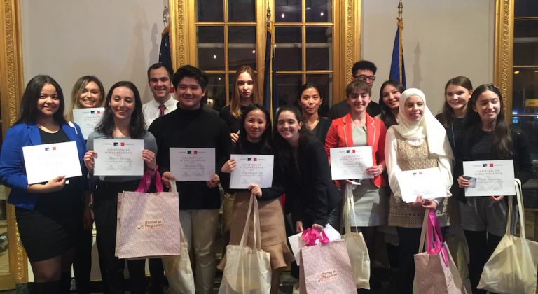 Des étudiantes de Fordham et Columbia remportent le Concours d'éloquence 2018