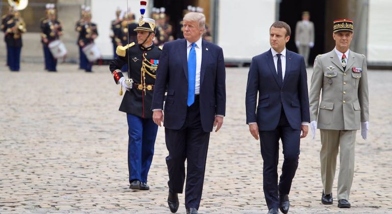 "Macron a plus à gagner que Trump de cette visite d'Etat"