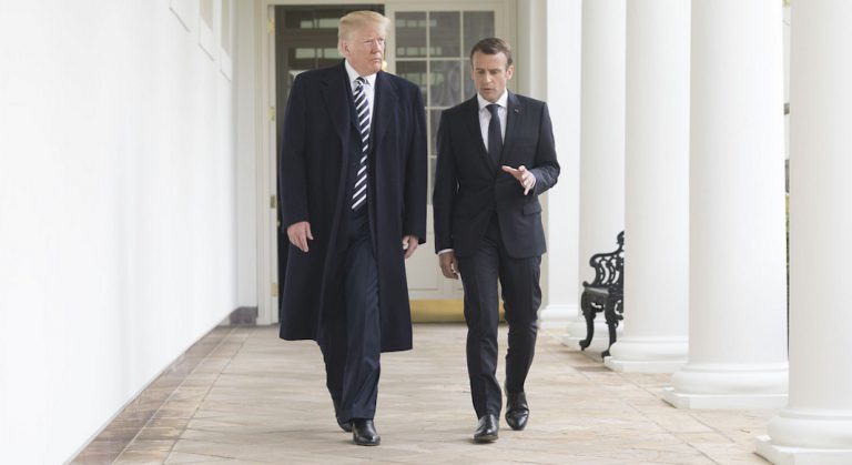 Conférence sur le commerce franco-américain sous Trump-Macron