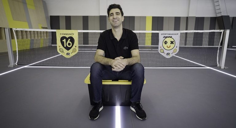 Le Belge Anthony Evrard pionnier des tennis clubs "rien que pour les enfants"