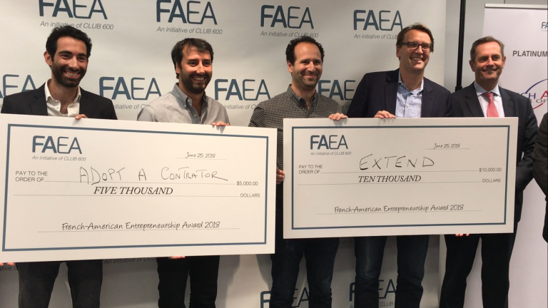 La start-up Extend remporte le prix FAEA 2018