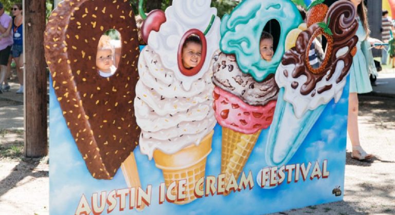 Rafraîchissant, l'Ice Cream Festival d'Austin