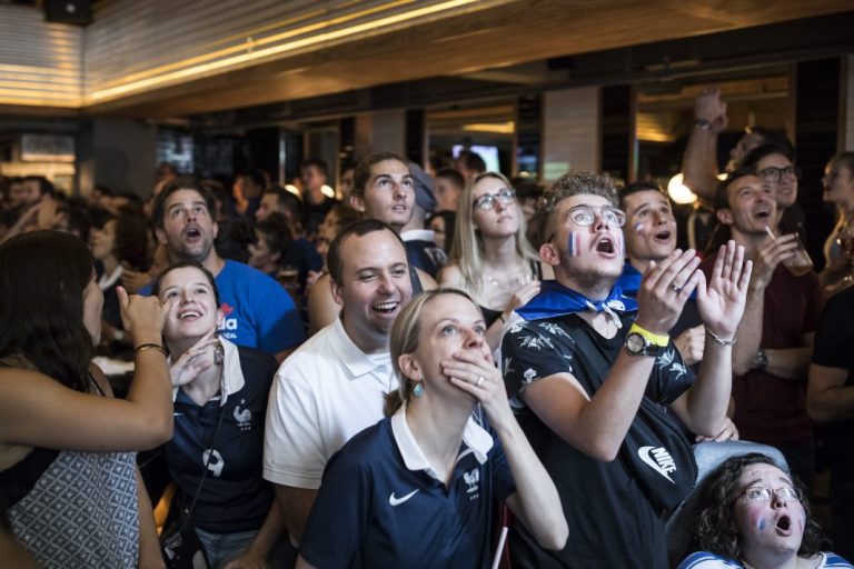 Photos: France-Uruguay à New York