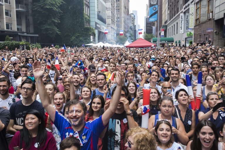 Les Français des Etats-Unis en liesse après la victoire des Bleus