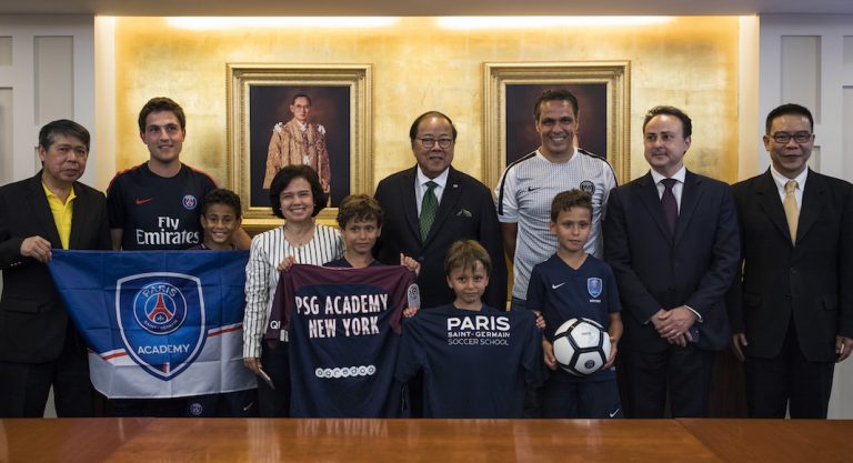La PSG Academy NY a un cadeau pour les rescapés de la grotte en Thaïlande