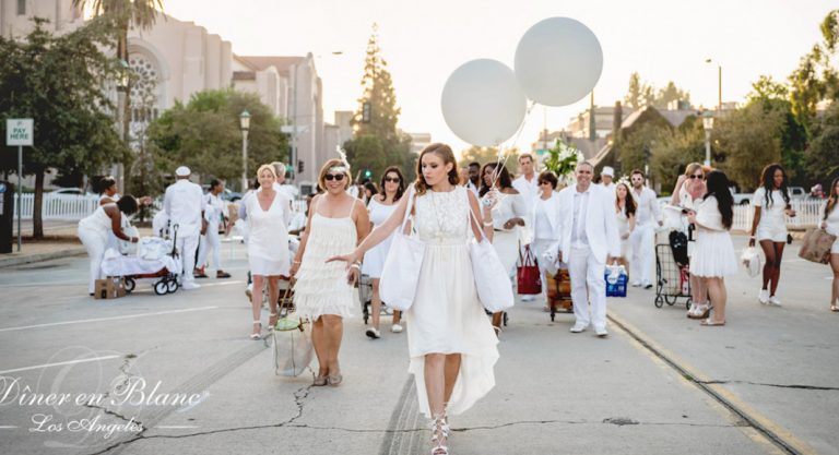 Le Dîner en Blanc 2018 aura lieu en septembre à Los Angeles