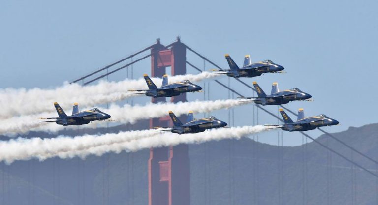 Du vin et un show aérien au festival Fleet Week de San Francisco