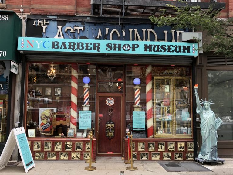 Le Barber Shop Museum, un micro-musée pas rasoir à New York
