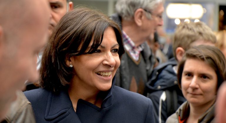 Anne Hidalgo en visite à Los Angeles