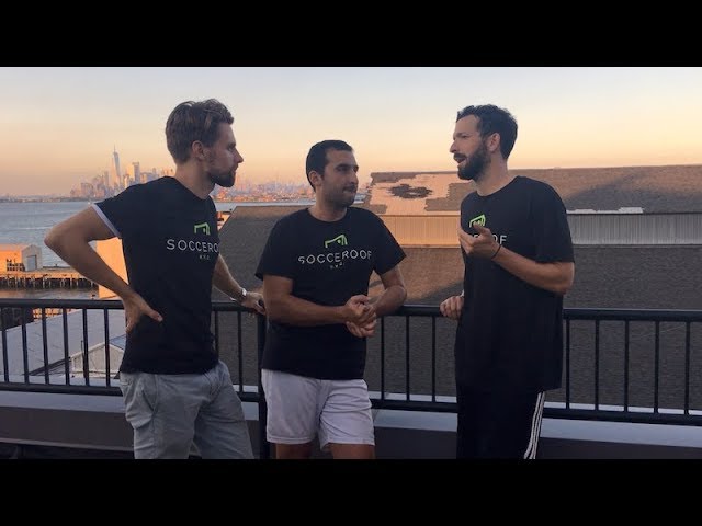 Socceroof: des Français lancent le foot à 5 sur les toits de Brooklyn