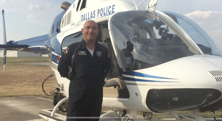 Laurent Lespagnol, le "Flying Frenchy" de la police de Dallas