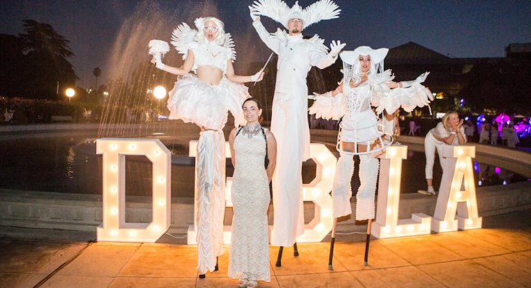 Encore un dîner en blanc survolté à Los Angeles