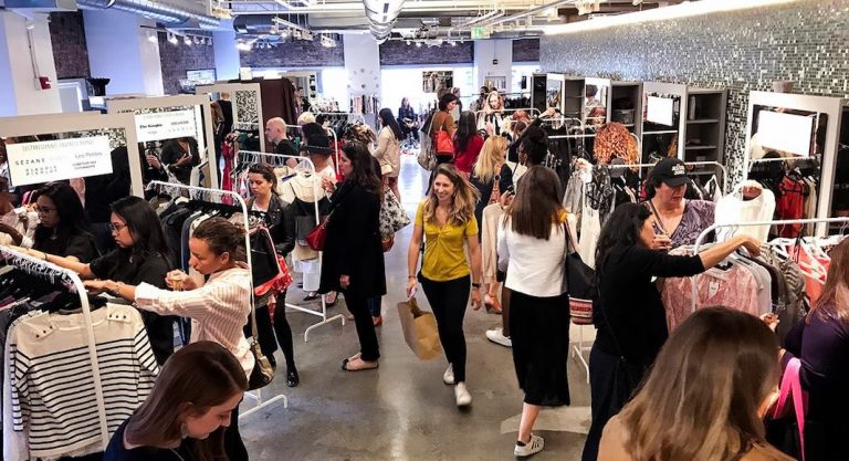 Un vide-dressing français à San Francisco