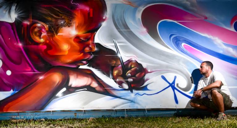 À Larchmont et l'ONU, du street art pour la bonne cause