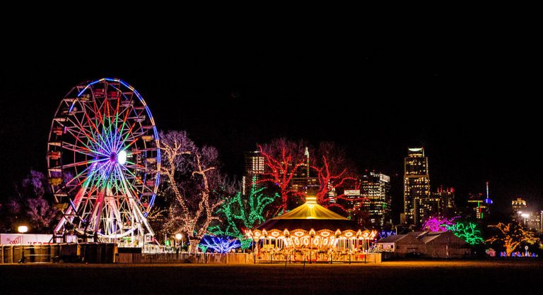 L'Austin Trail of Lights illumine la ville en décembre