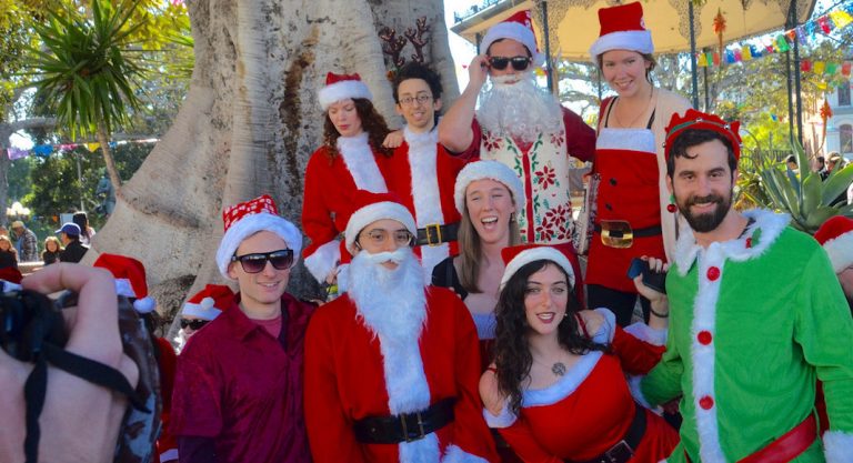 SantaCon: Les pères (et mères) Noël envahissent Los Angeles
