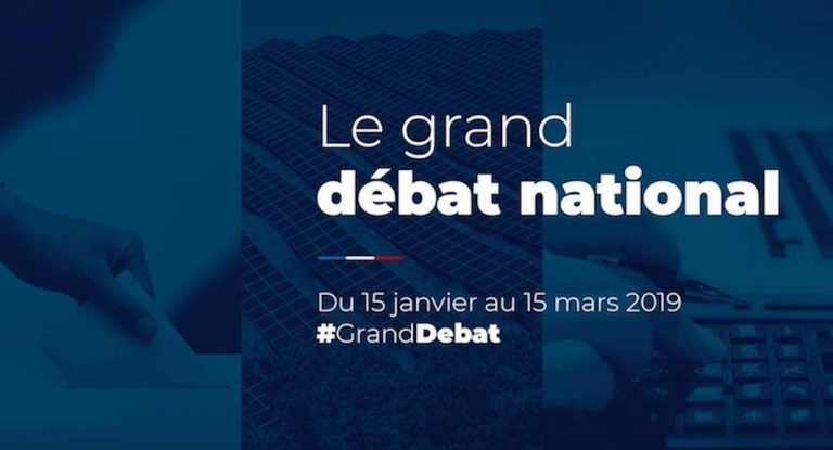 Grand Débat National : la plateforme de contributions en ligne ouvre ses portes