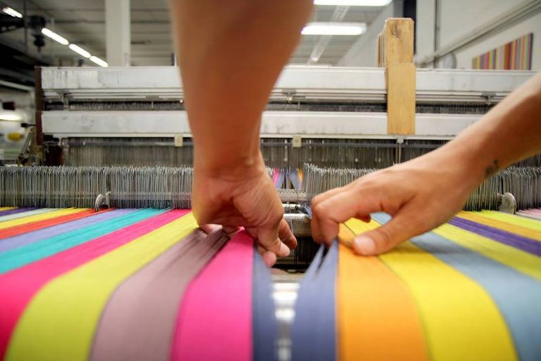 Tissage Moutet fête son centenaire à New York
