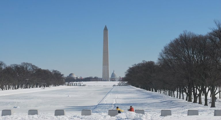 6 activités à faire quand il neige à Washington