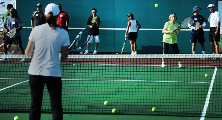 Un tournoi de tennis francophone à Washington et autour