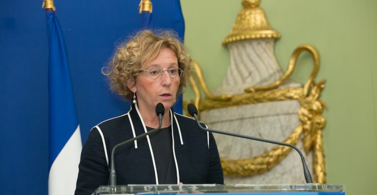 À New York, Muriel Pénicaud "pitche" son index de l'égalité salariale